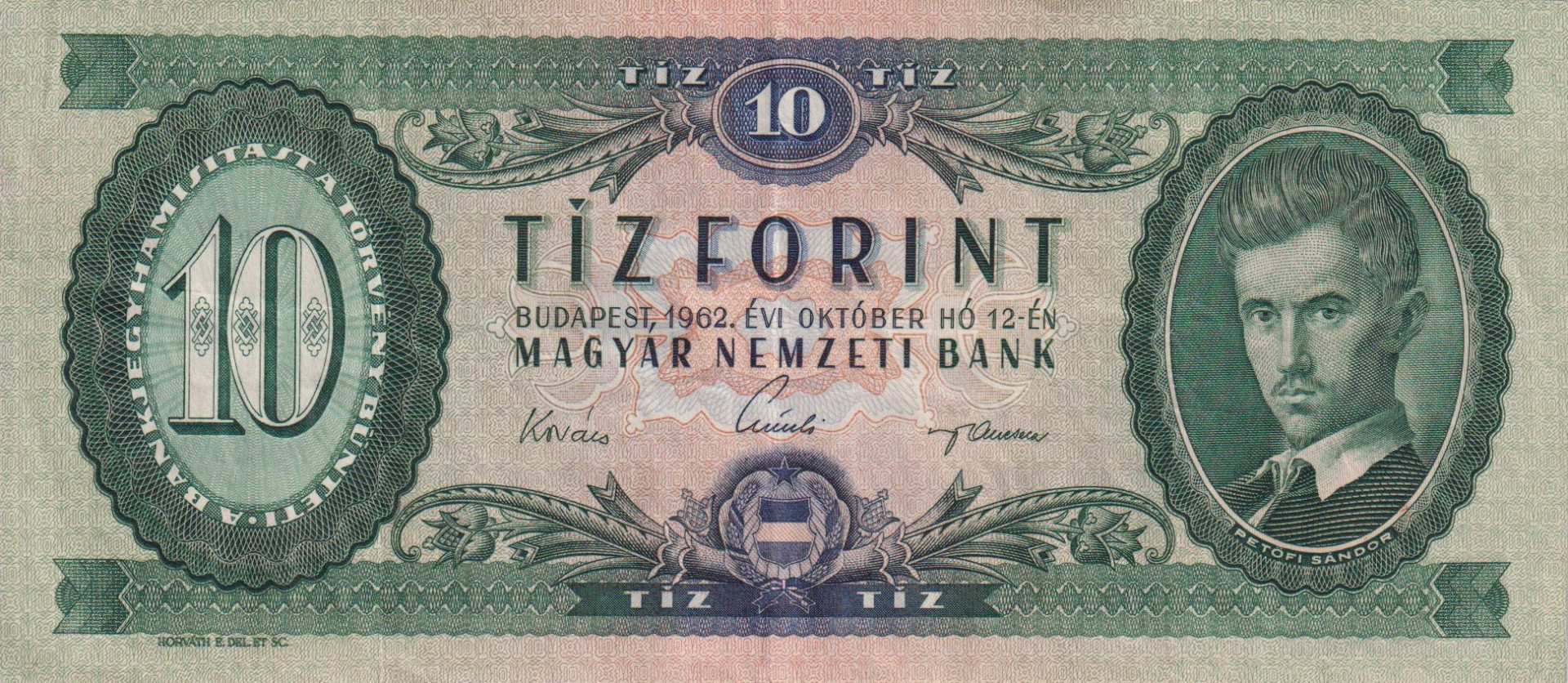 10 Forint 1962. A 036