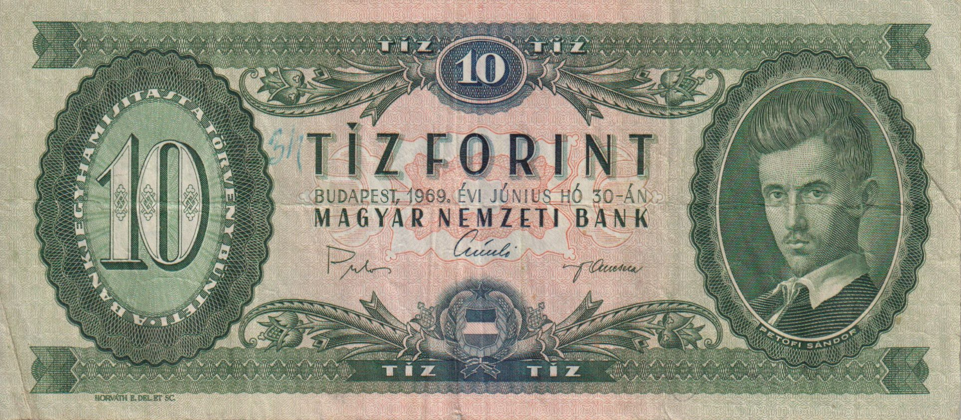 10 Forint 1969. A 892