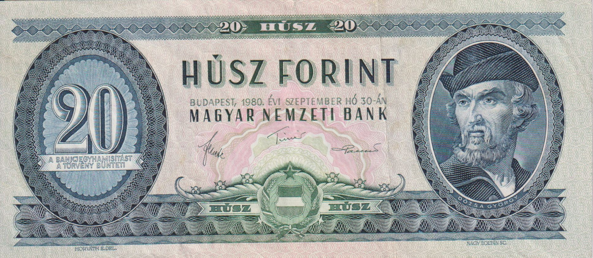 20 Forint 1980. C 337