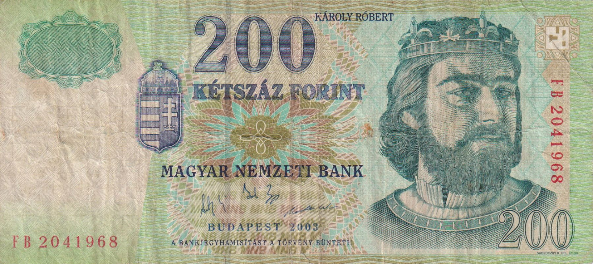 200 Forint 2003. FB