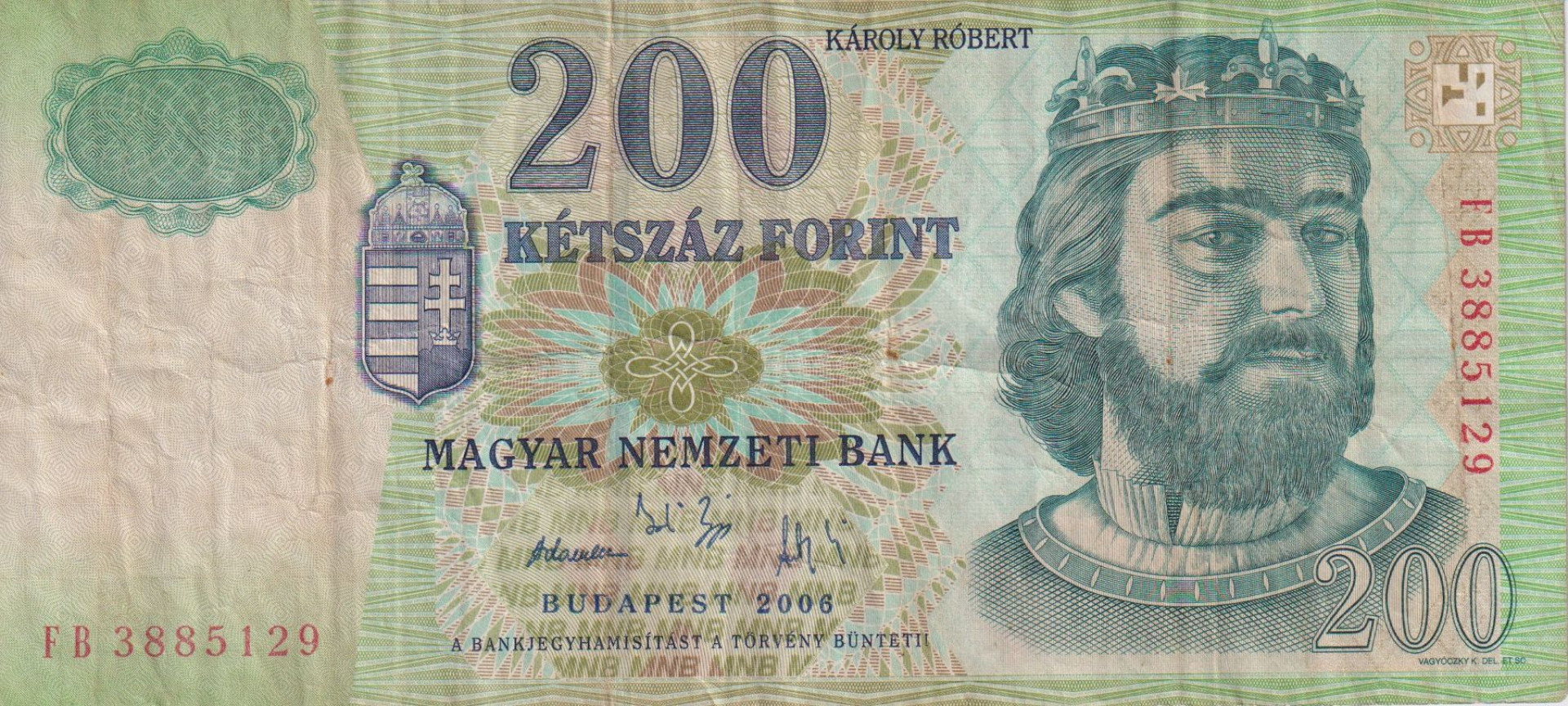 200 Forint 2006. FB