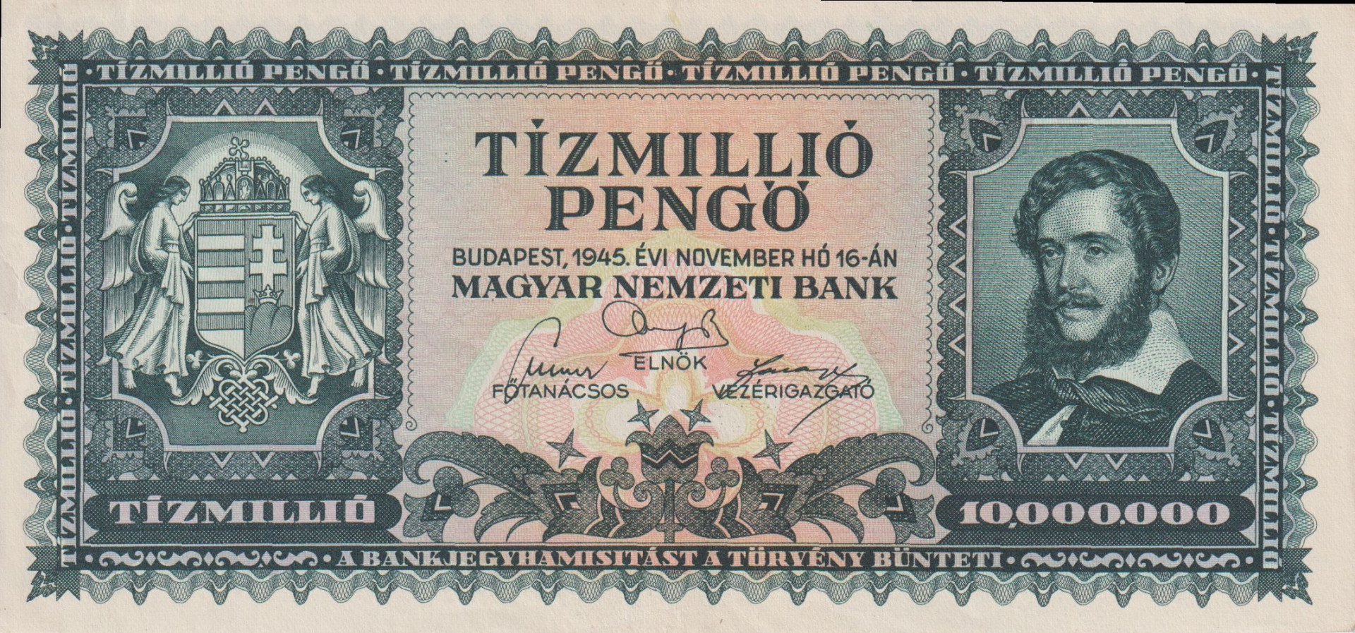 Tízmillió Pengő 1945. O 379