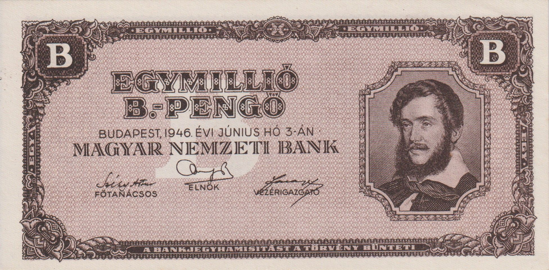 Egymillió B.-Pengő  2.