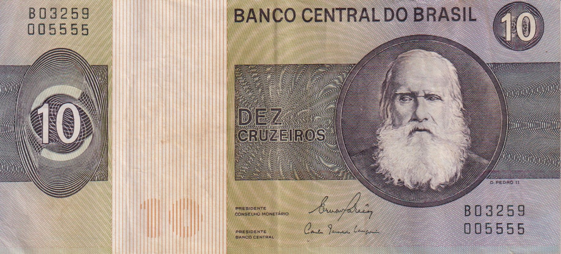 Brazilia 10 cruzeiros