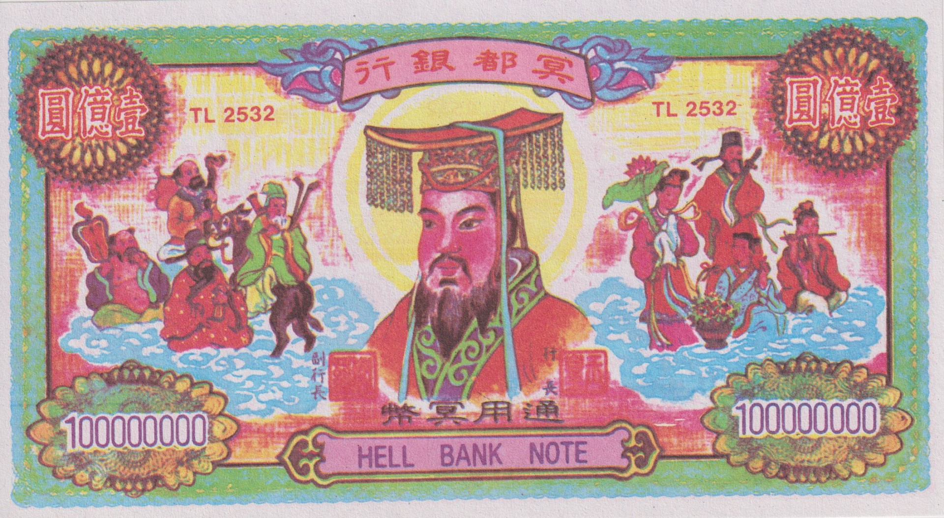 Kína Hell Bank Note