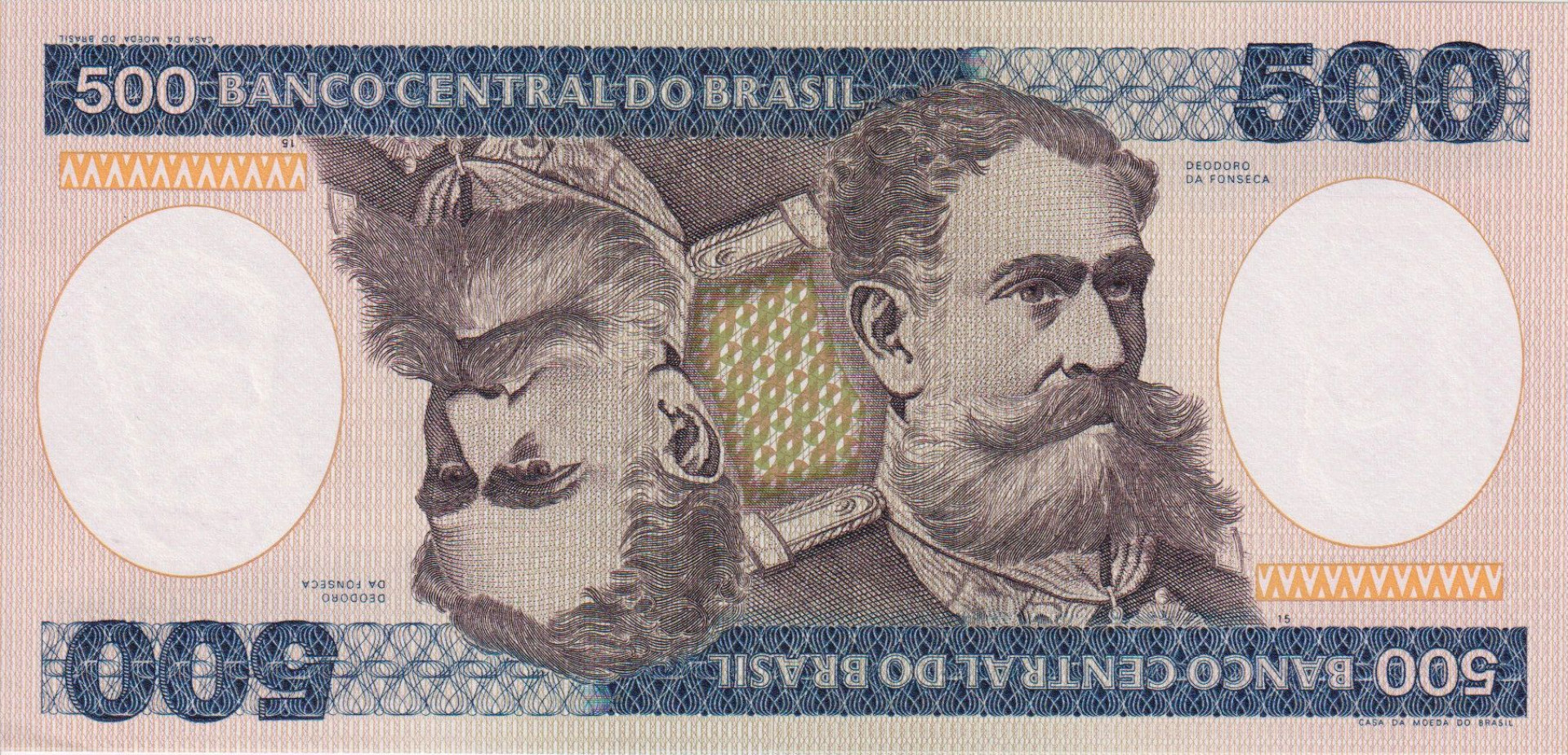 Brazilia 500 cruzeiros 1981-1985. P 200