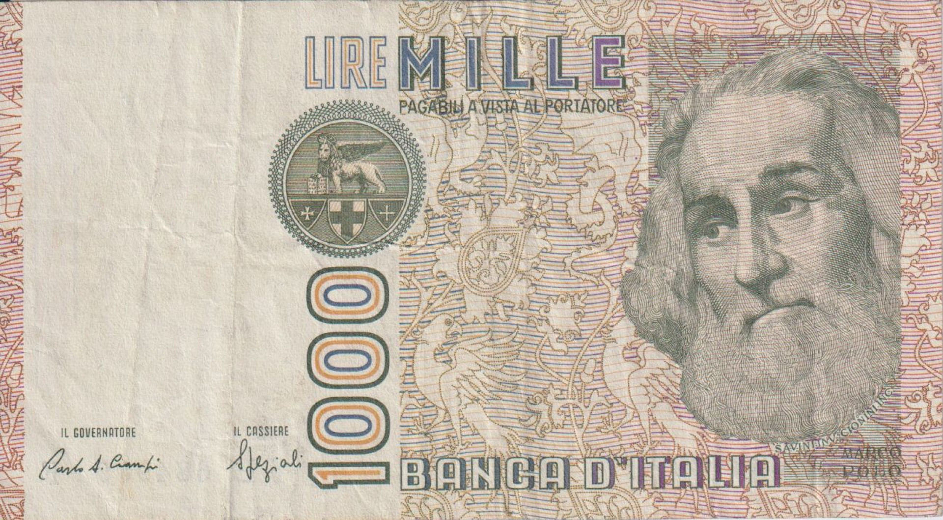 Olaszország 1000 lira 1982.   P 109