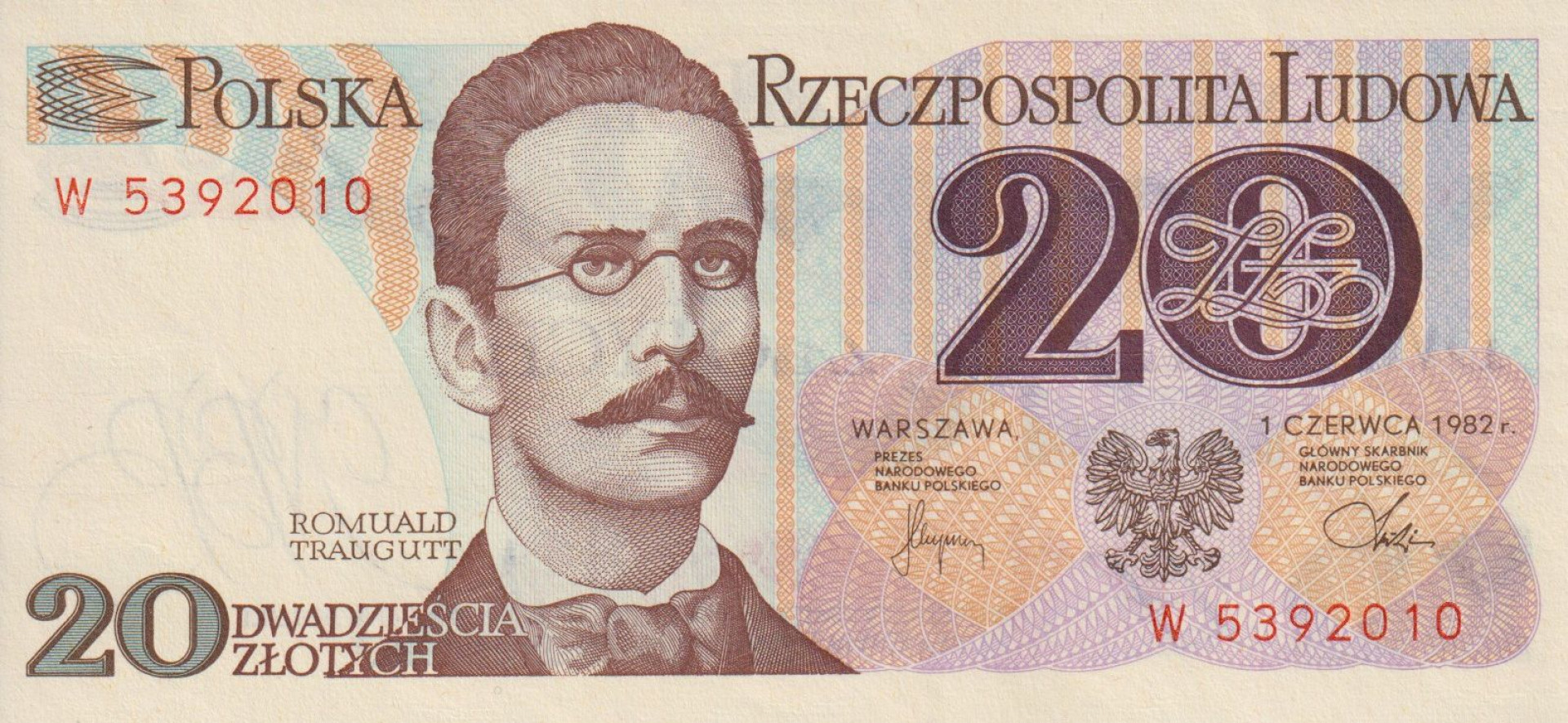 Lengyelország 20 zlotych 1982.   P 149