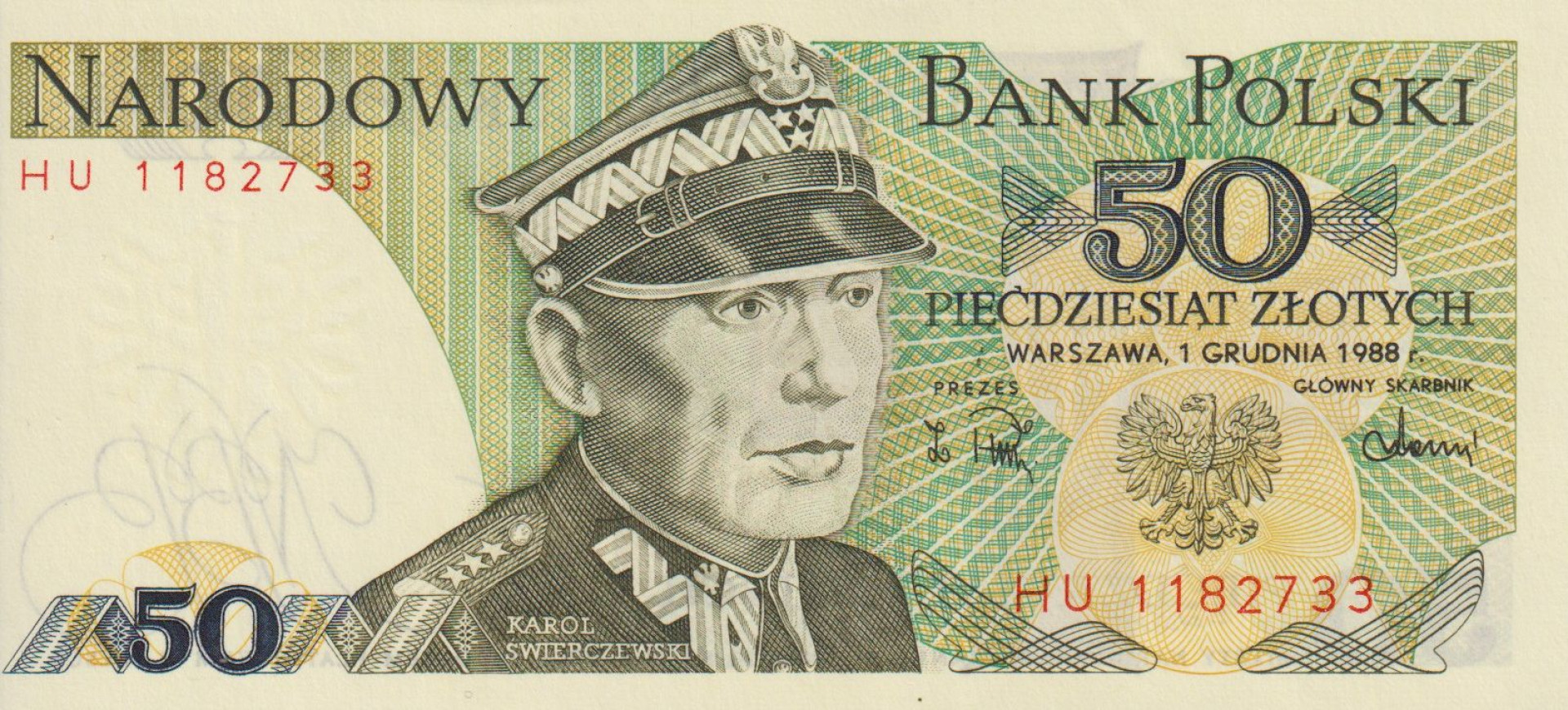 Lengyelország 50 zlotych 1988.   P 142c