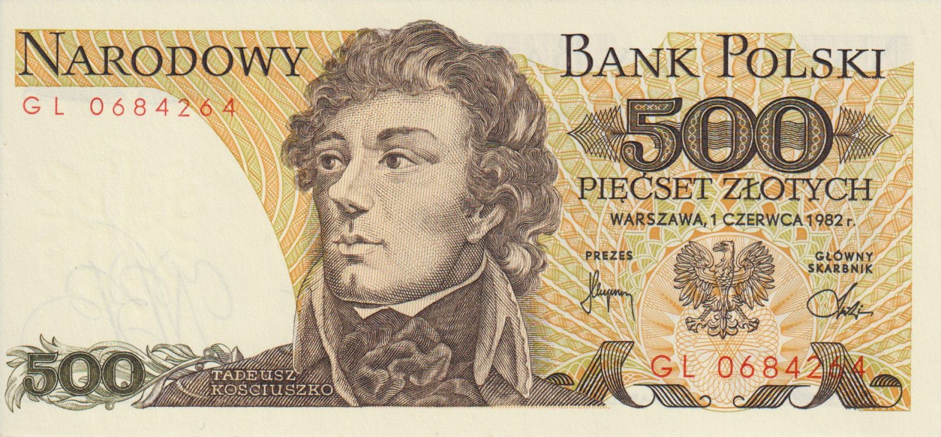 Lengyelország 500 zlotych 1982.   P 145d