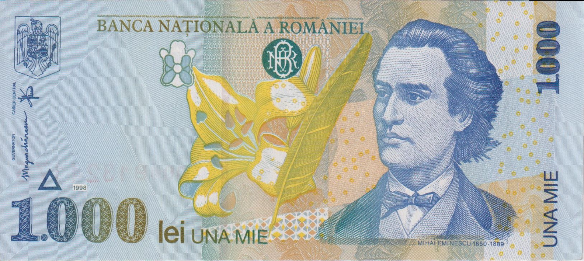 Románia 1000 lei 1998.   P 106