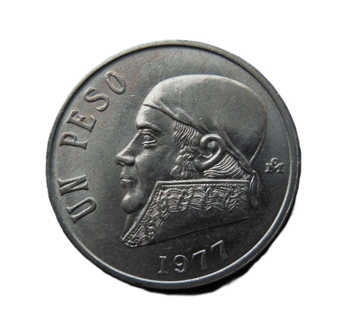 Mexikó 1 peso 1977. Ni.
