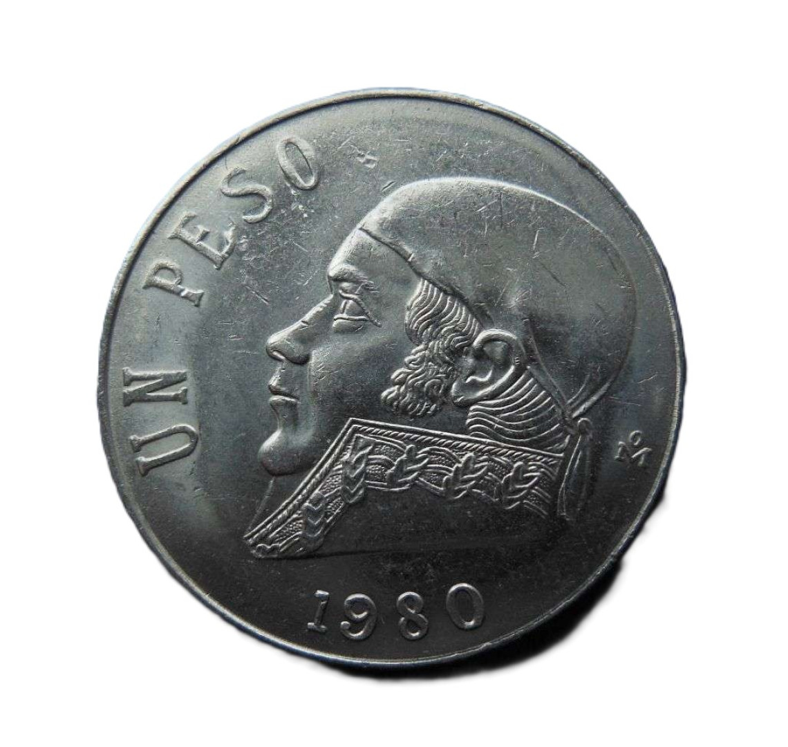 Mexikó 1 peso 1980. Ni.