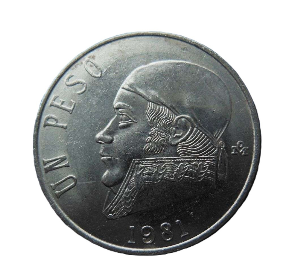 Mexikó 1 peso 1981. Ni.