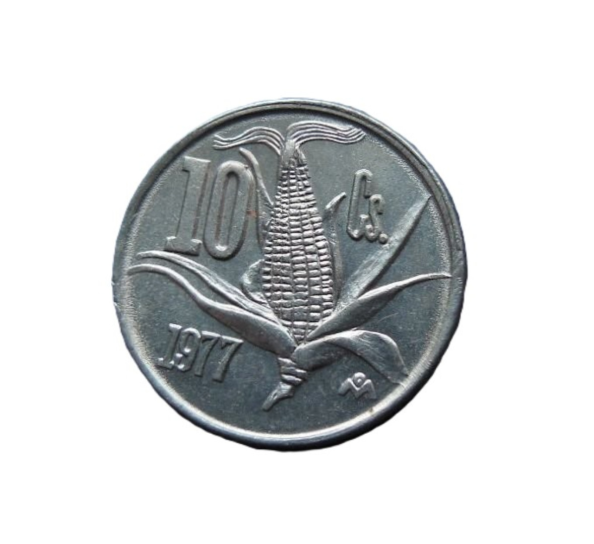 Mexikó 10 centavos 1977. Ni.