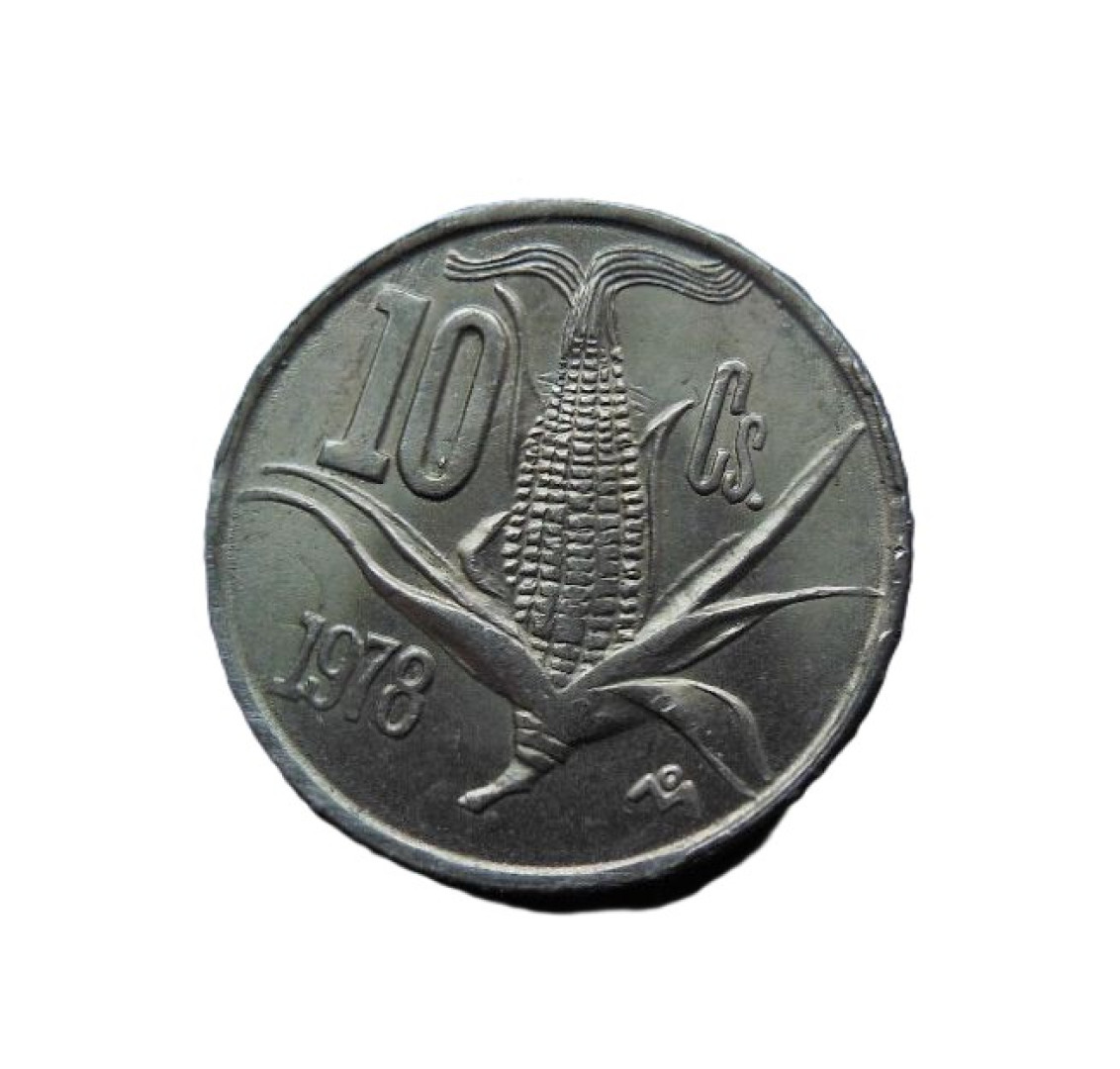 Mexikó 10 centavos 1978. Ni.