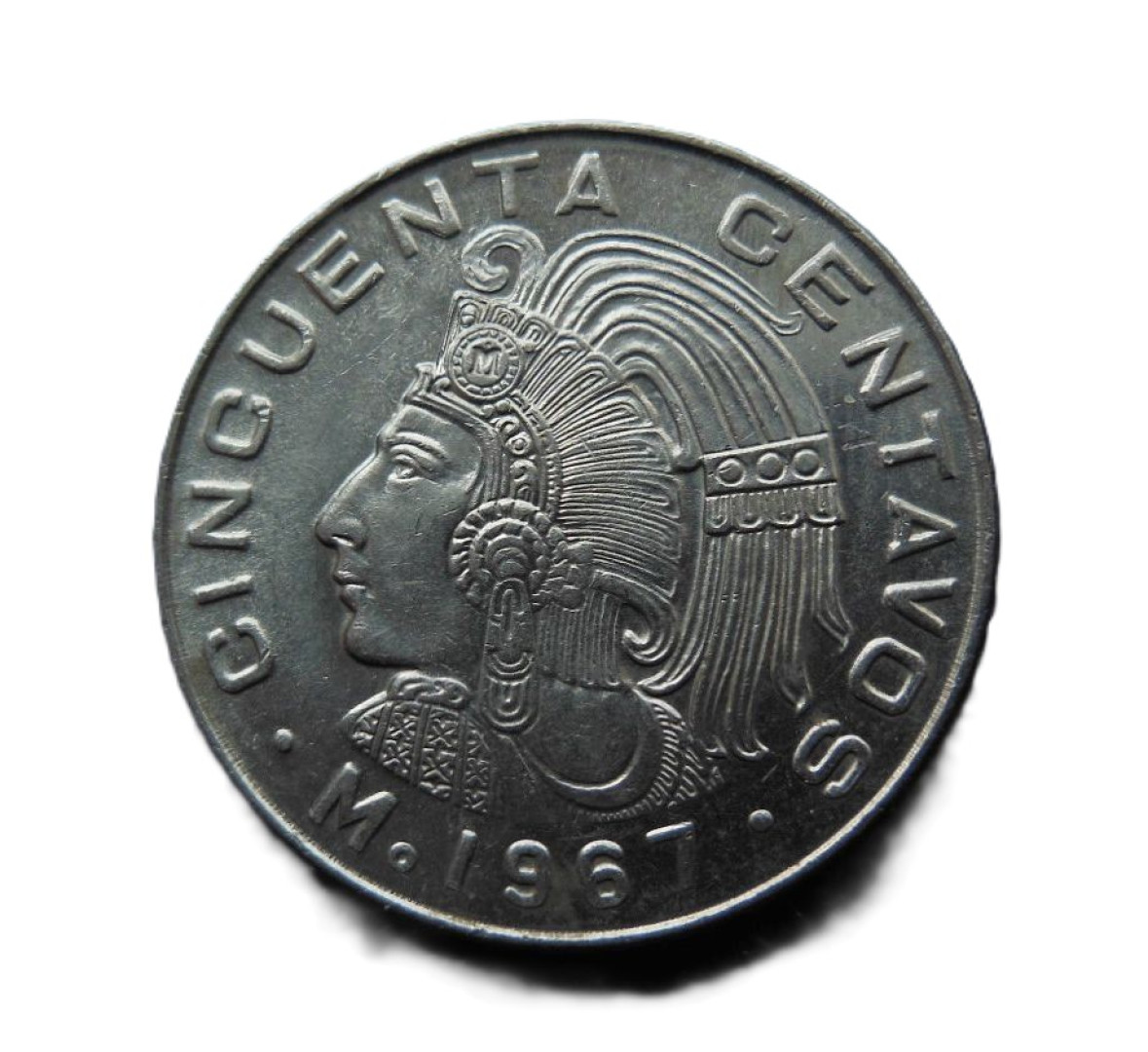 Mexikó 50 centavos 1967. Ni.