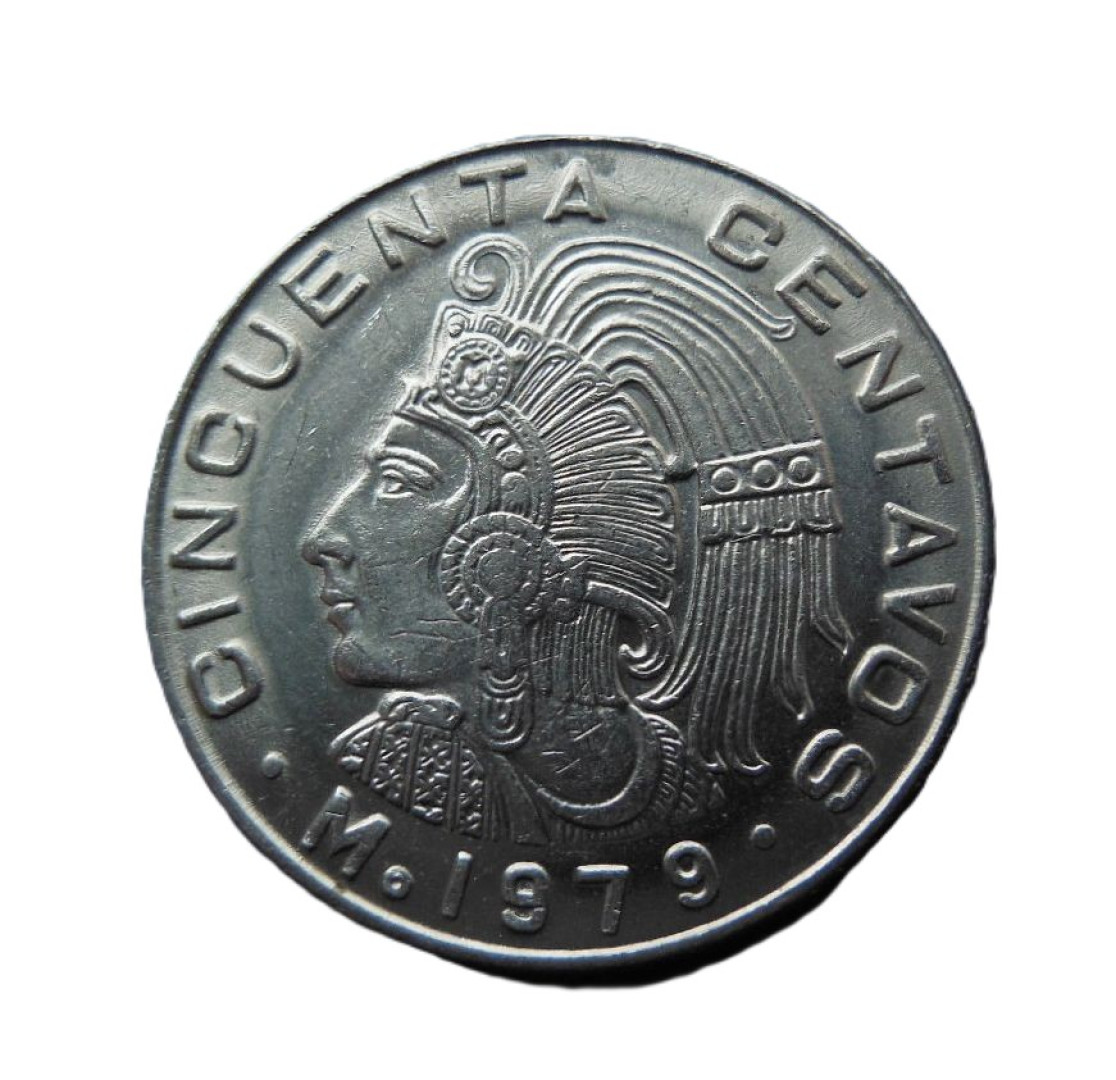 Mexikó 50 centavos 1979. Ni.
