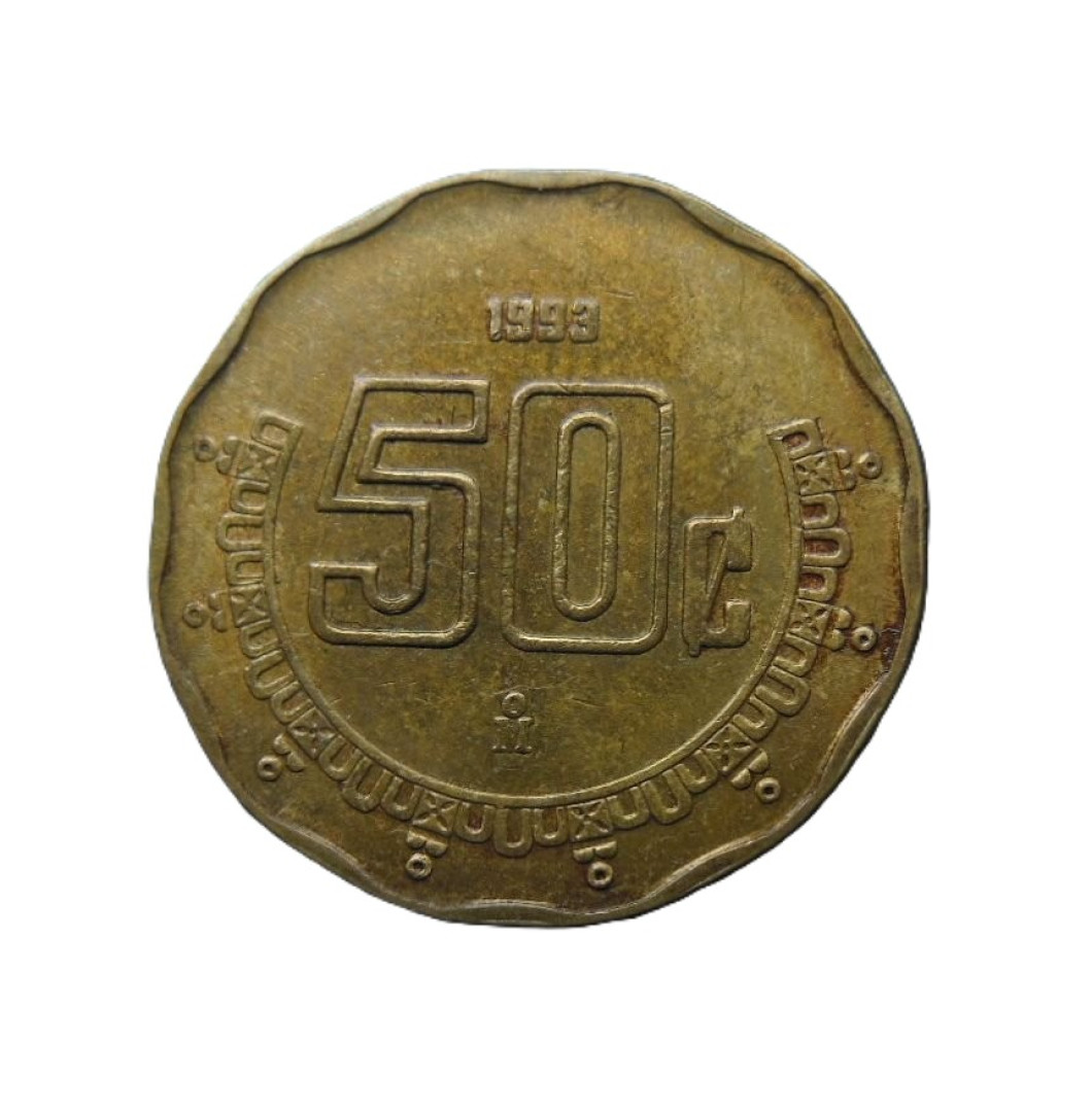 Mexikó 50 centavos 1993. Br.