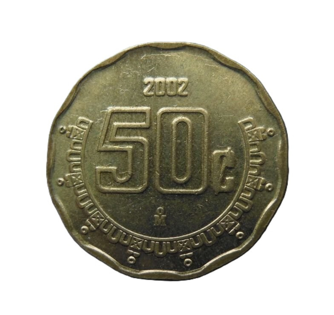 Mexikó 50 centavos 2002. Br.