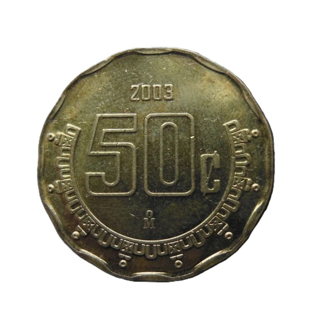 Mexikó 50 centavos 2003. Br.