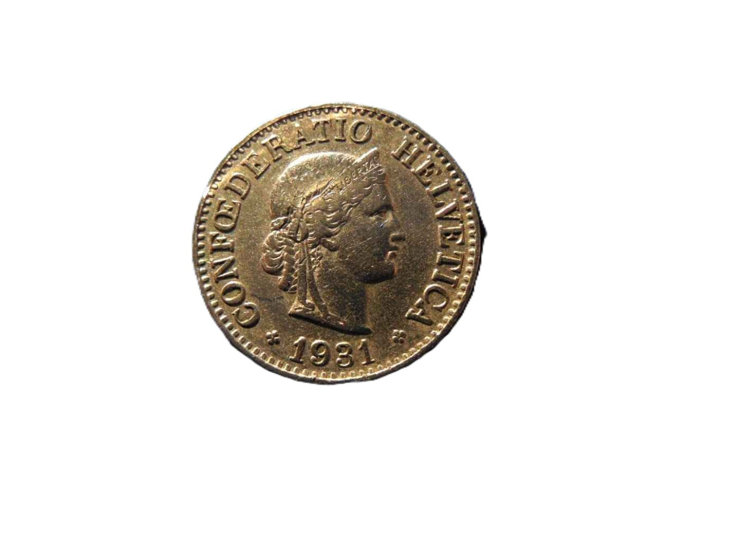 Svájc 10 rappen 1931.  Ni