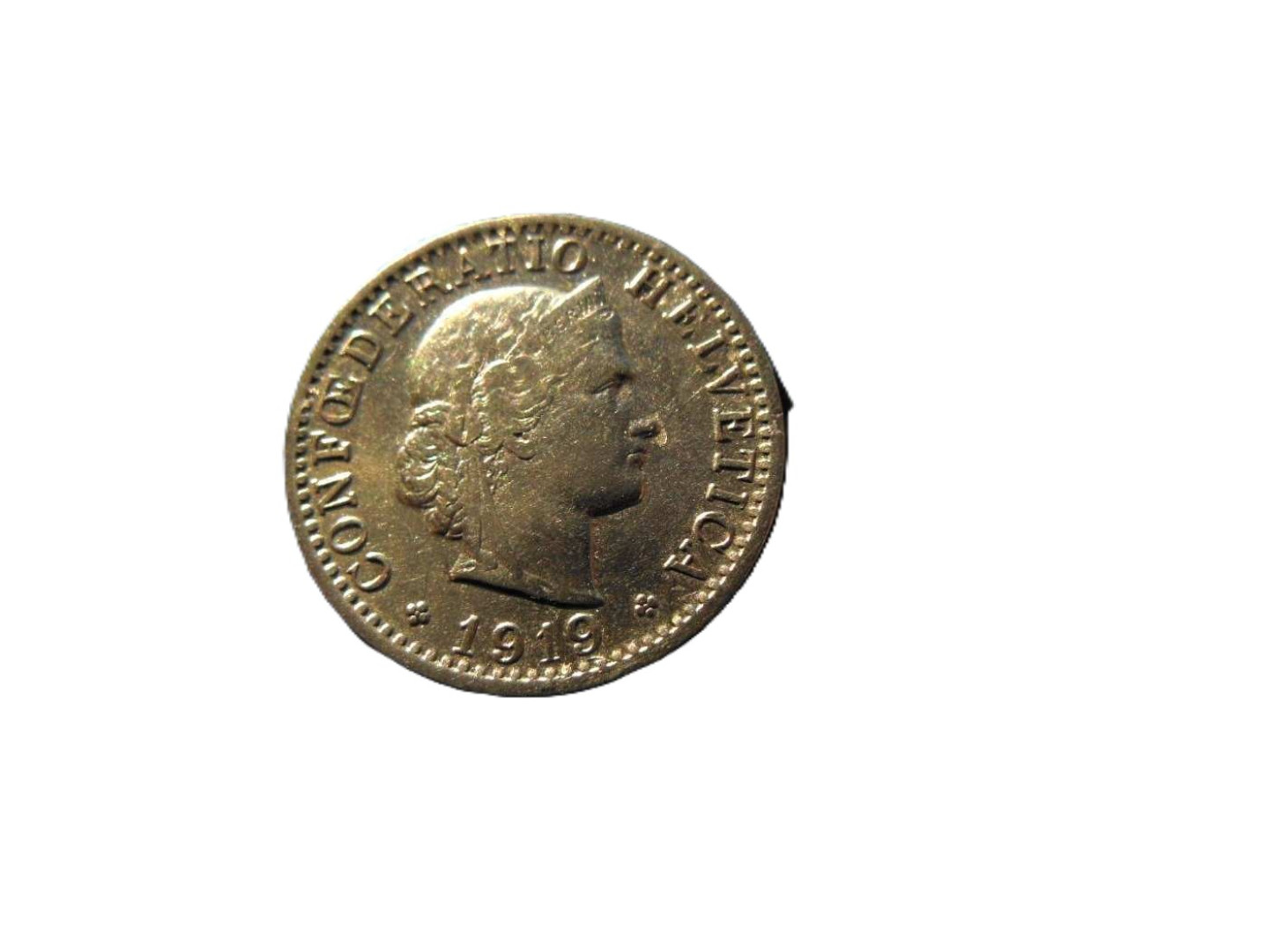 Svájc 20 rappen 1919.  Ni