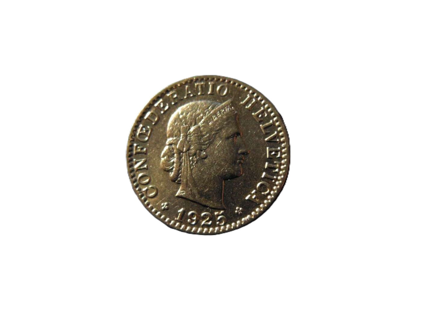 Svájc 20 rappen 1925.  Ni