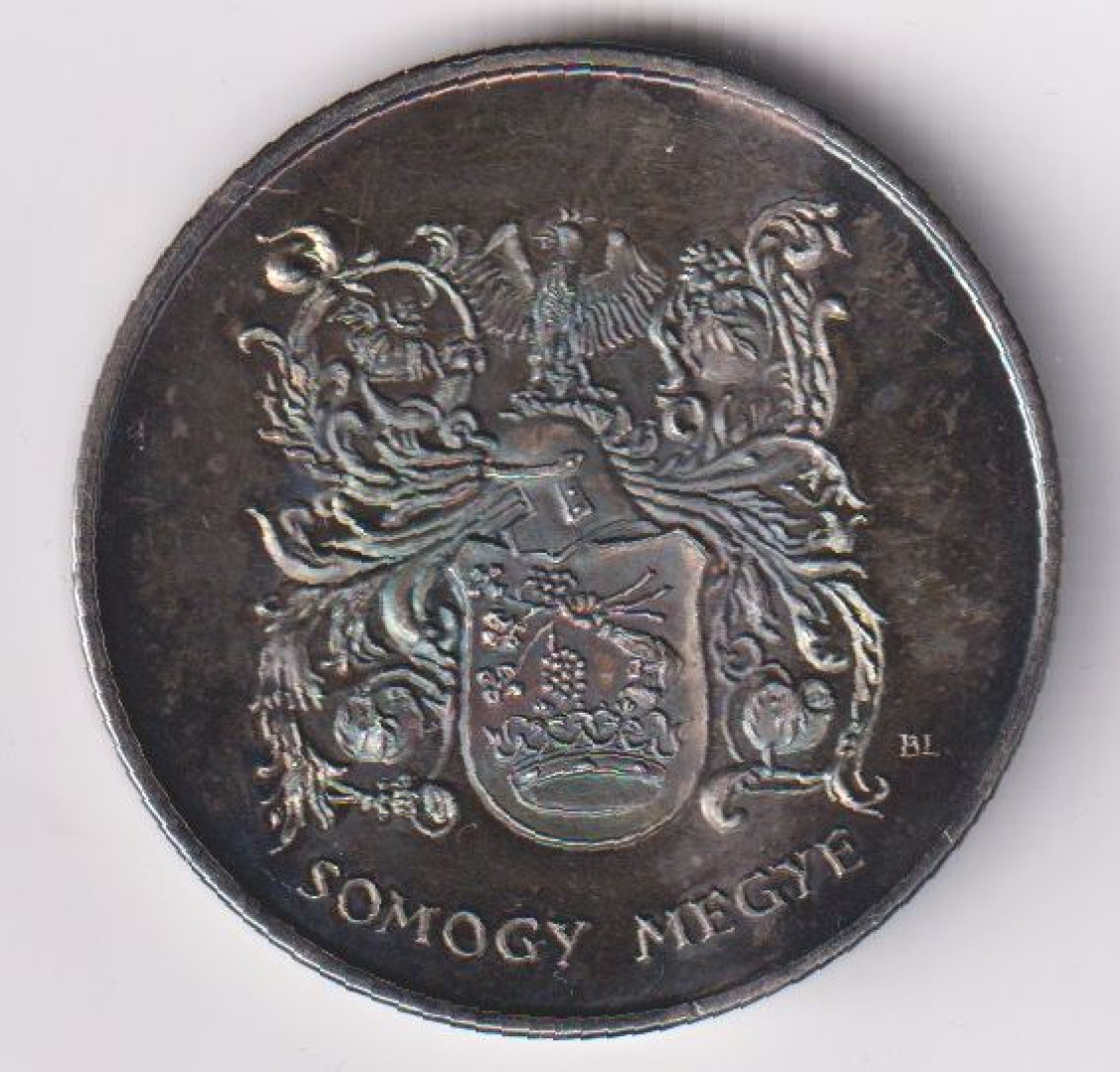 B.L. Somogy Megye Közgyűlése érem NI. 42,5mm