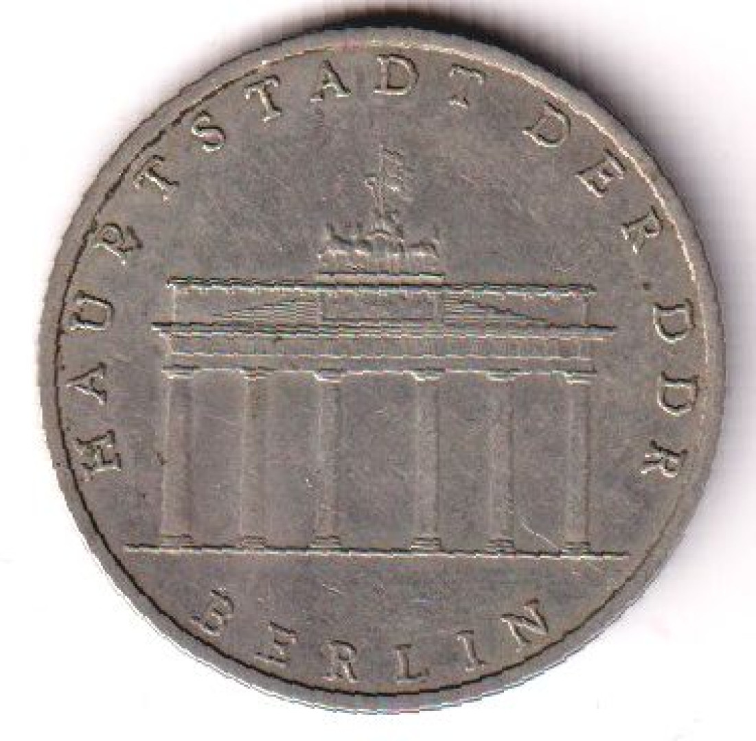 1971.A  Német DDR. 5 márka Ni