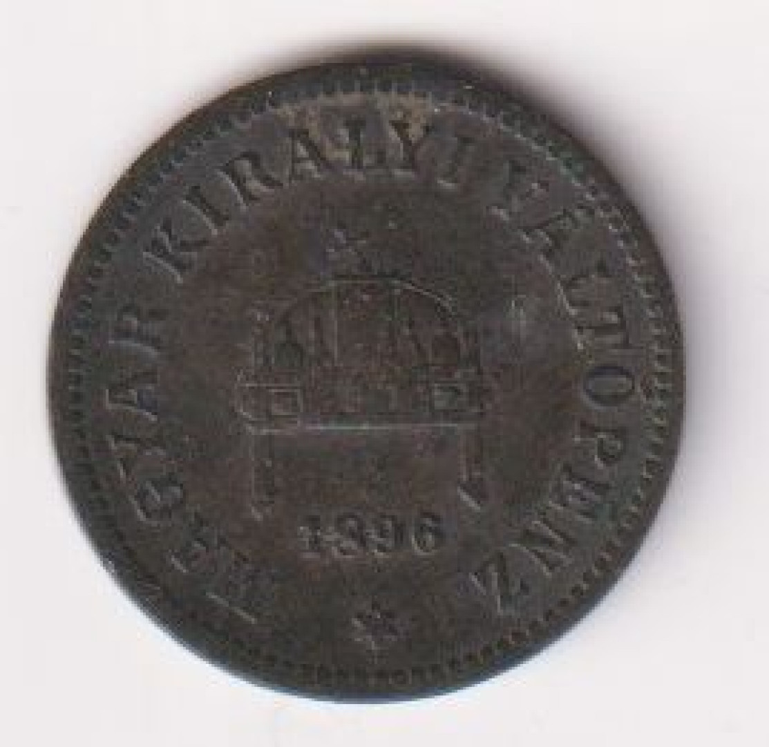 1896. 2 Fillér Br.