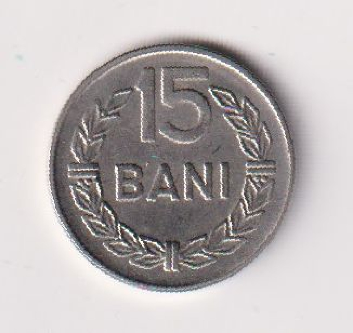 1966. Románia 15 bani Ni.