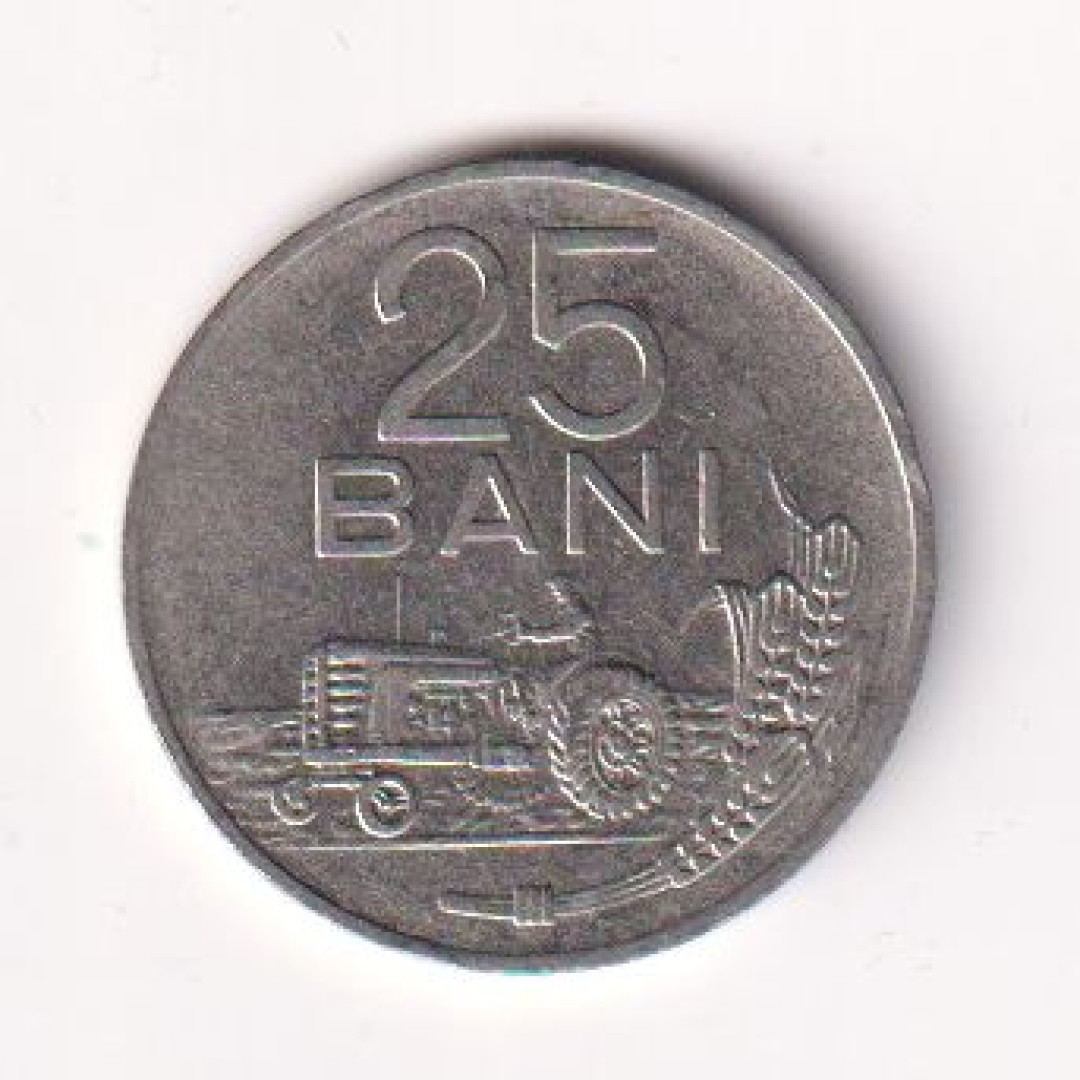 1960. Románia 25 bani Ni.
