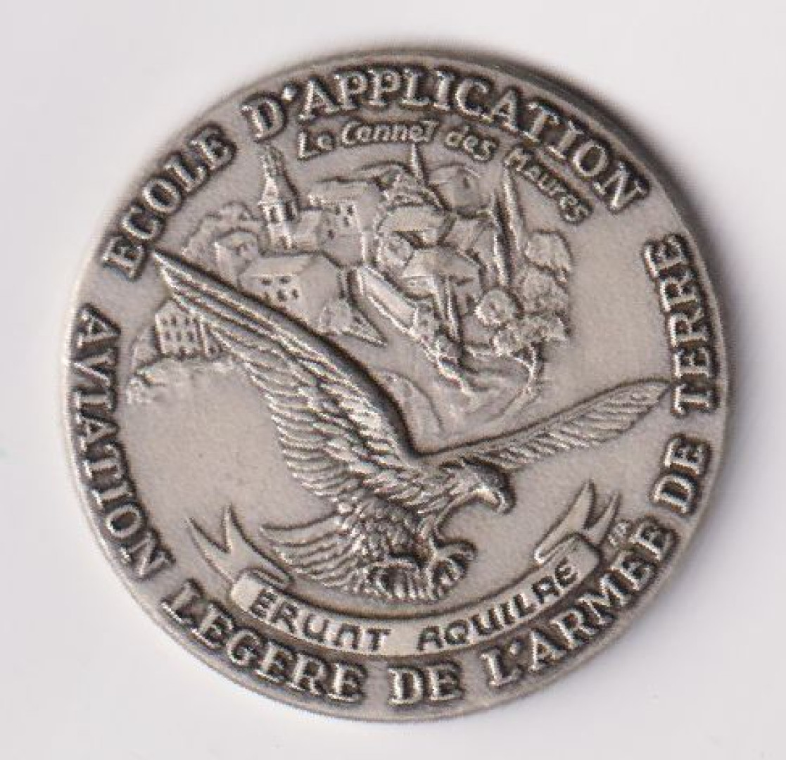 Francia repülös érem Ni. 35,5mm