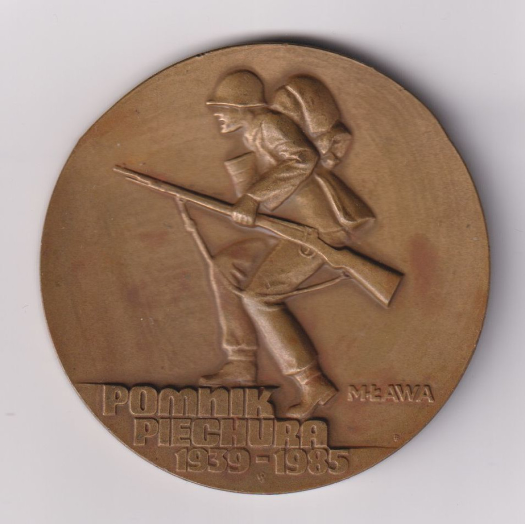 1985. Lengyel gyalogos emlékmű Br. 70mm