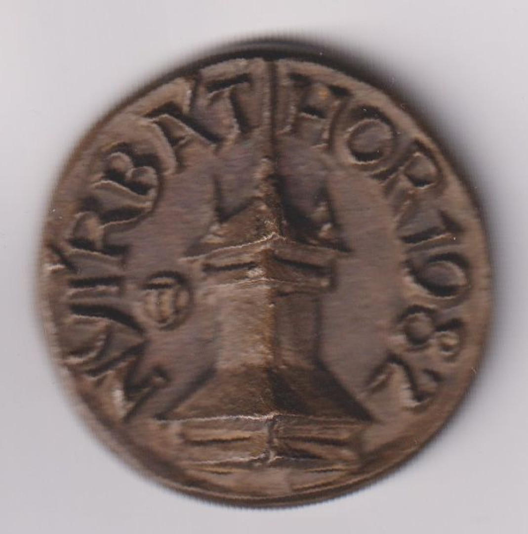 1982.Nyírbáthor emlék érem Br. 45mm
