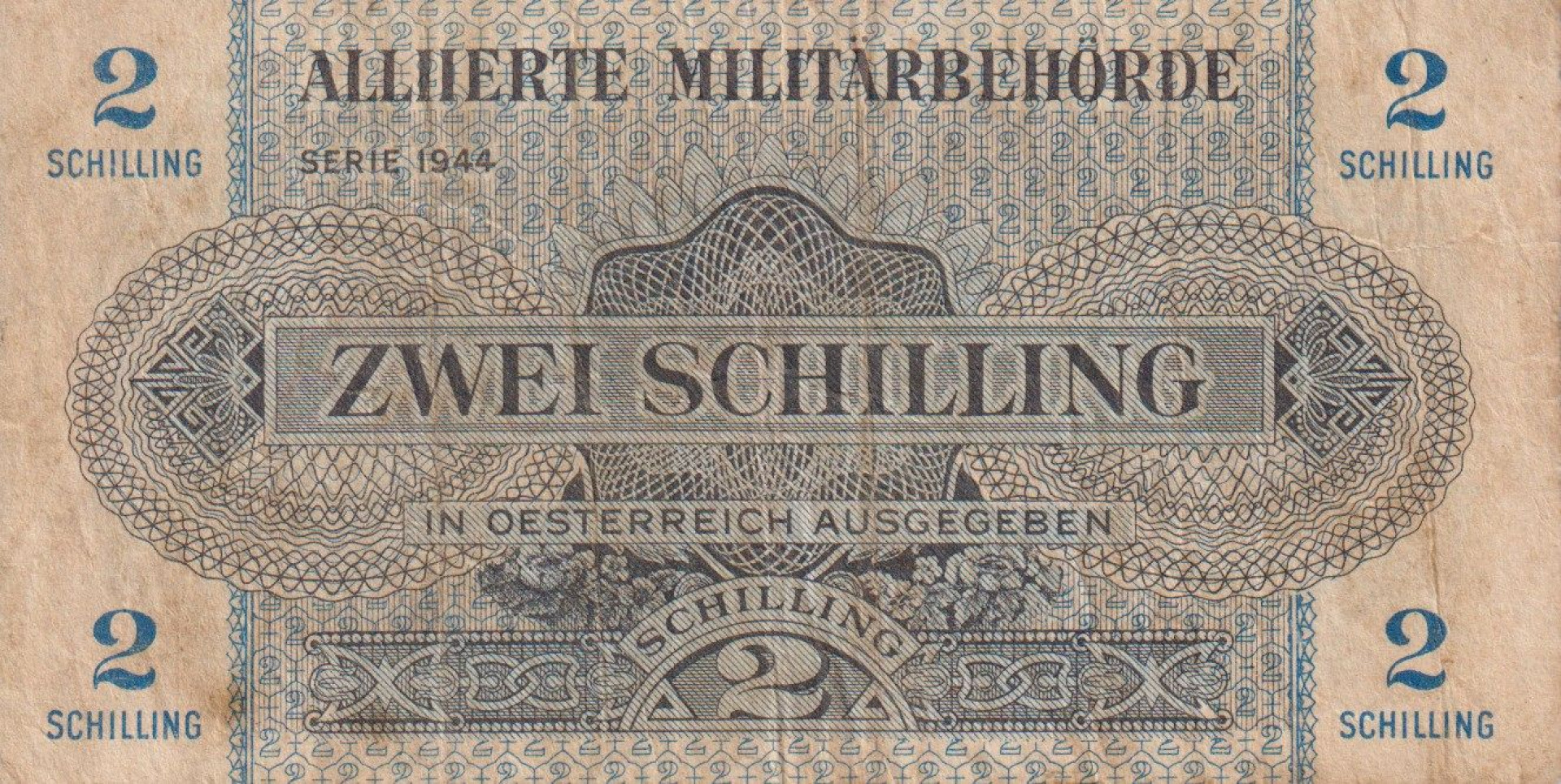 Ausztria 2 schilling 1944.   P104