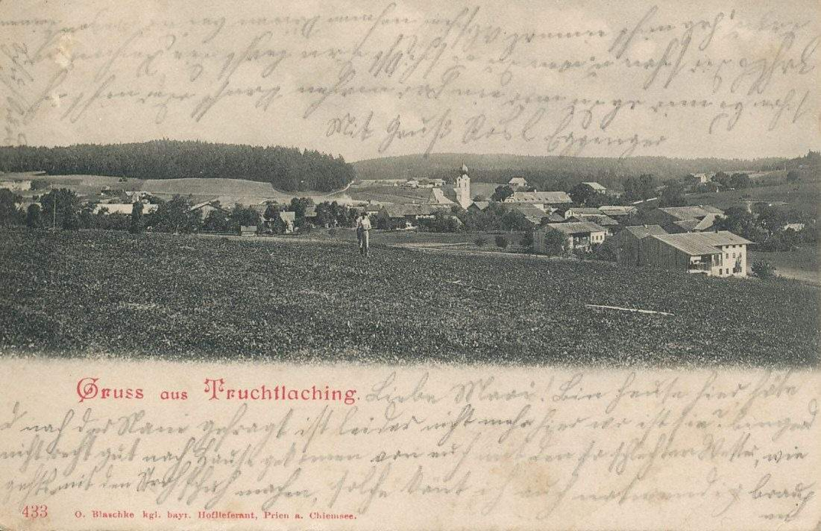 Németország Gruss aus Truchtlaching  1911.