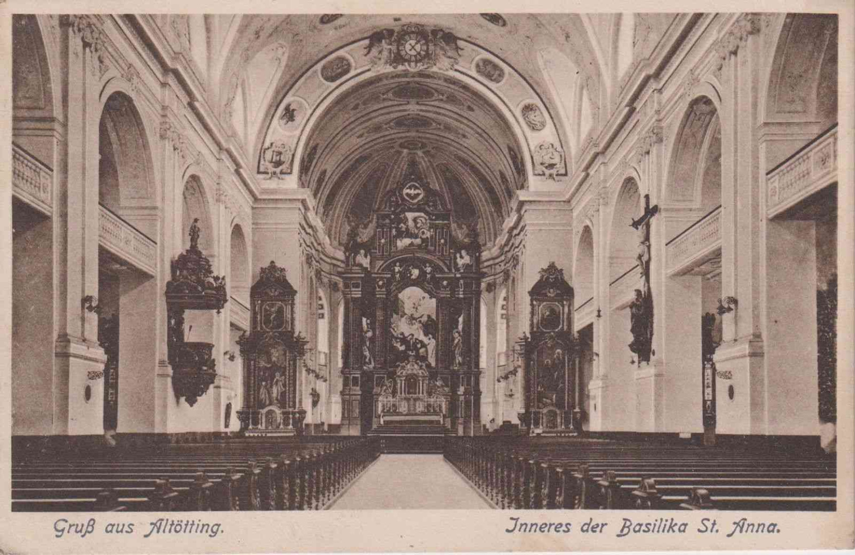 Németország Altötting bazilika 1912.