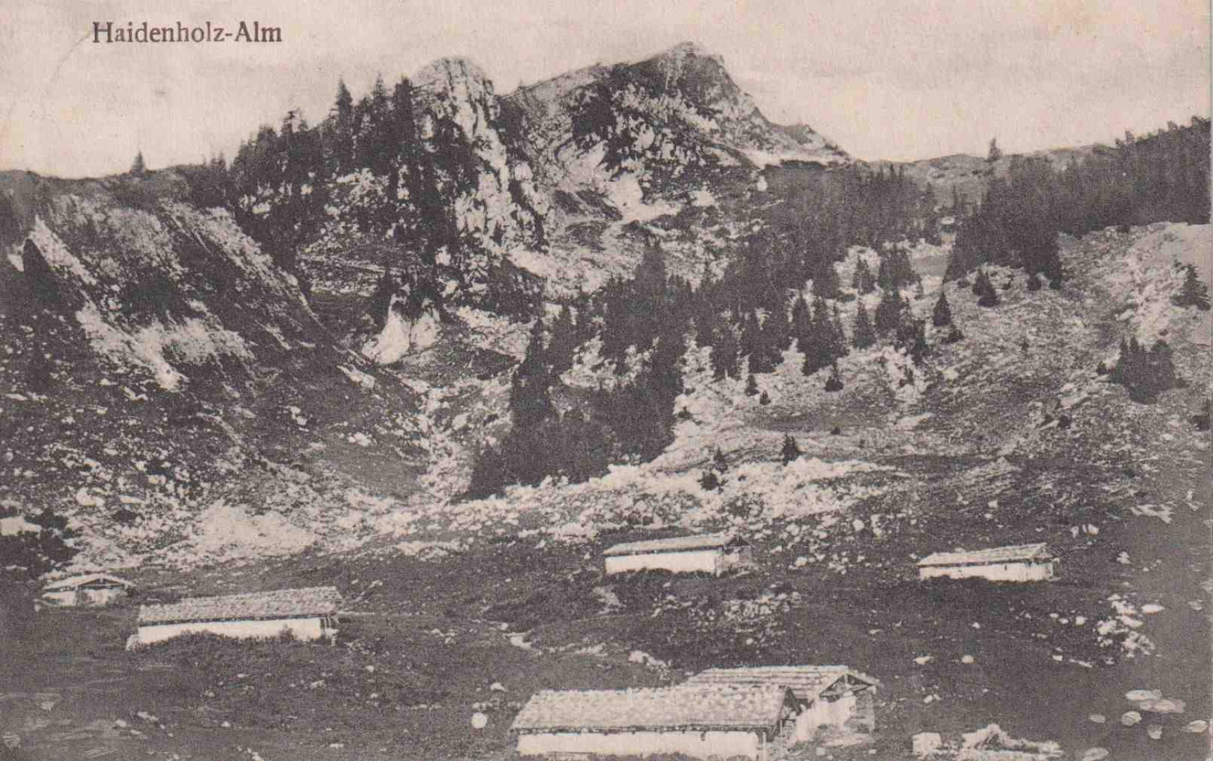 Németország Haidenholz-Alm 1912