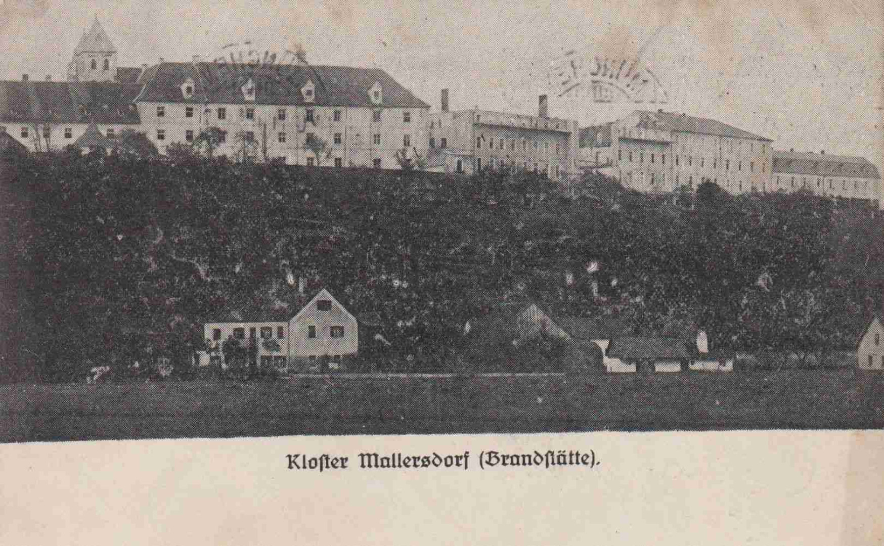Németország Mallersdorf kolostor 1920.