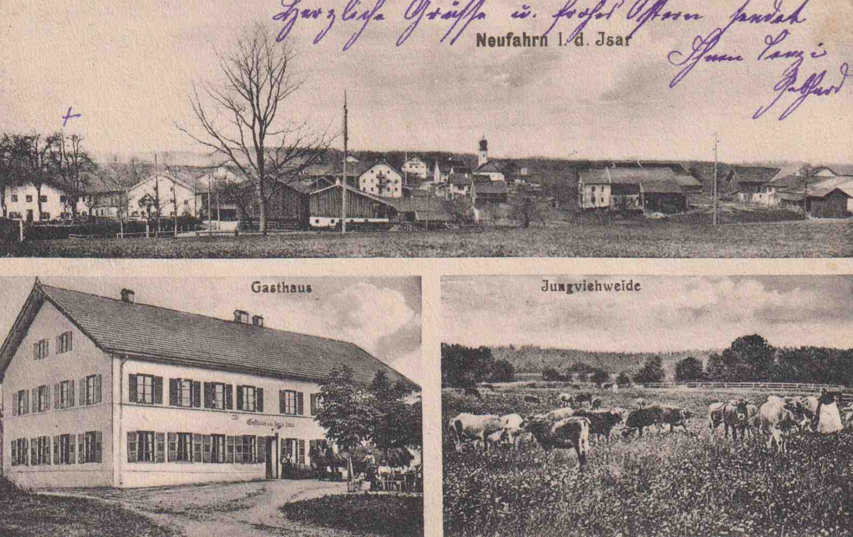Németország Neufahrn 1918.