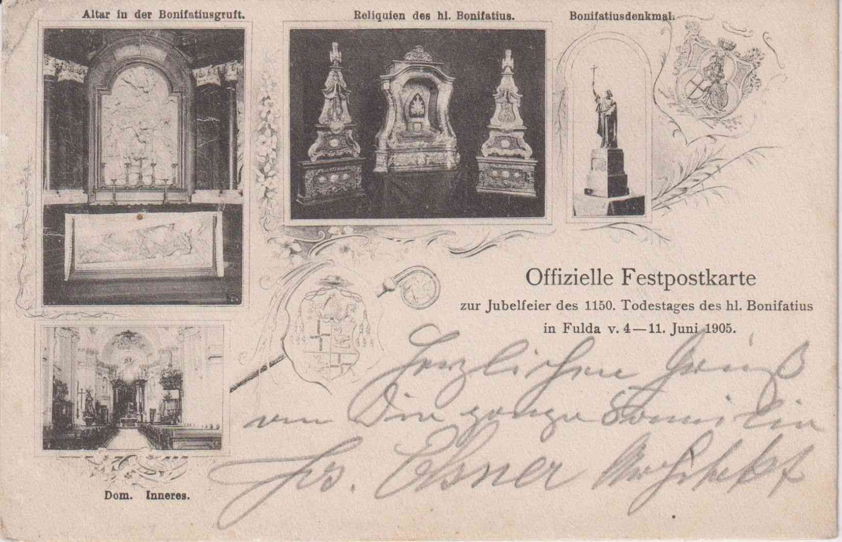 Németország Szent Bonifác halálának 1150.évford. 1905.