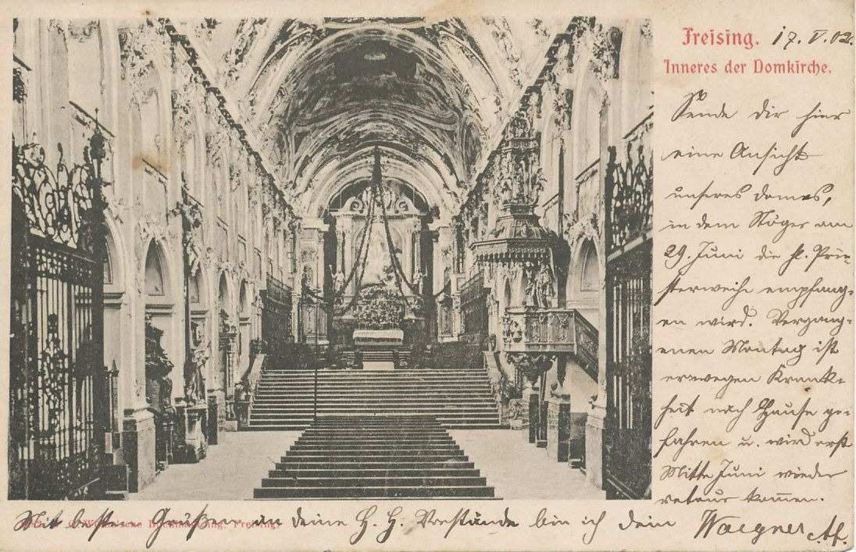 Németország Freising  1917.