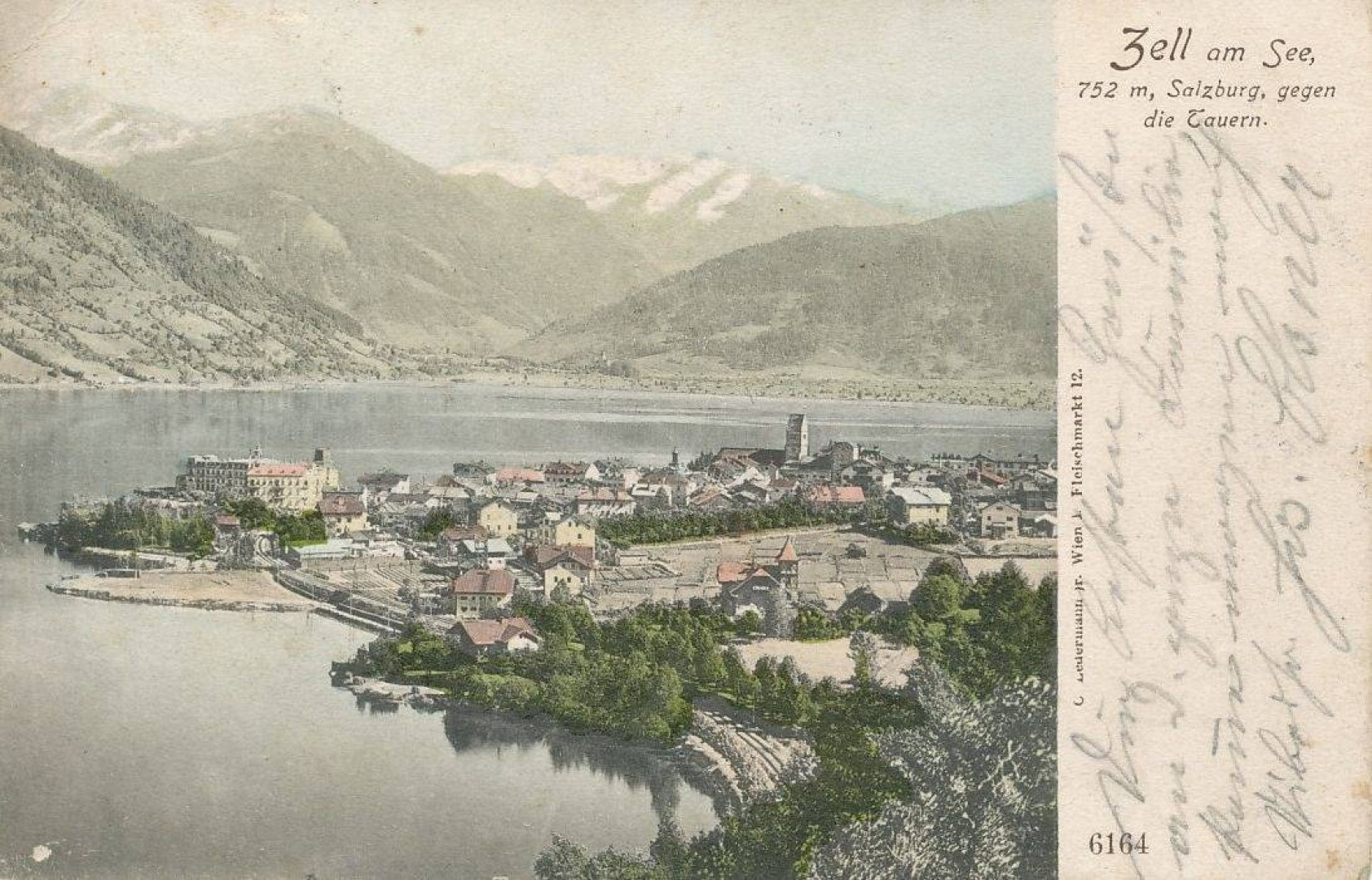 Ausztria Zell am See Salzburg 1904.