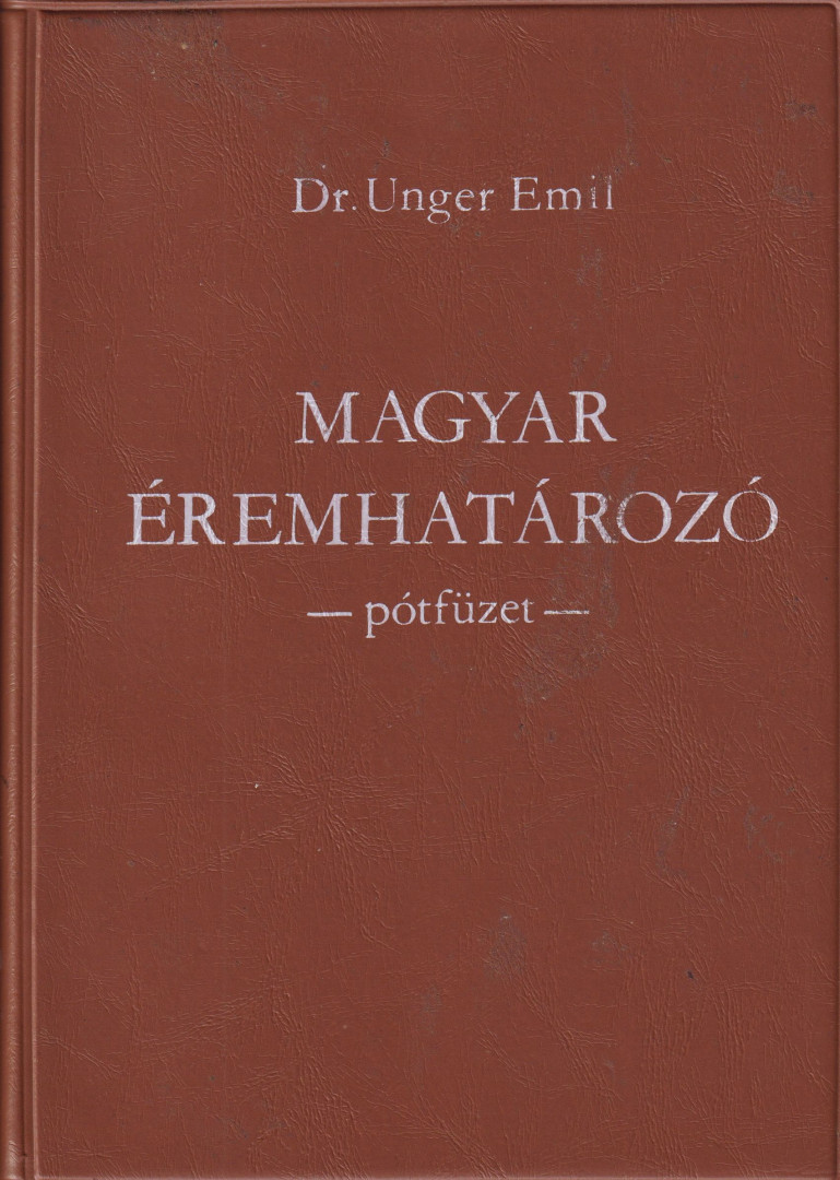 Magyar Éremhatározó Pótfüzet