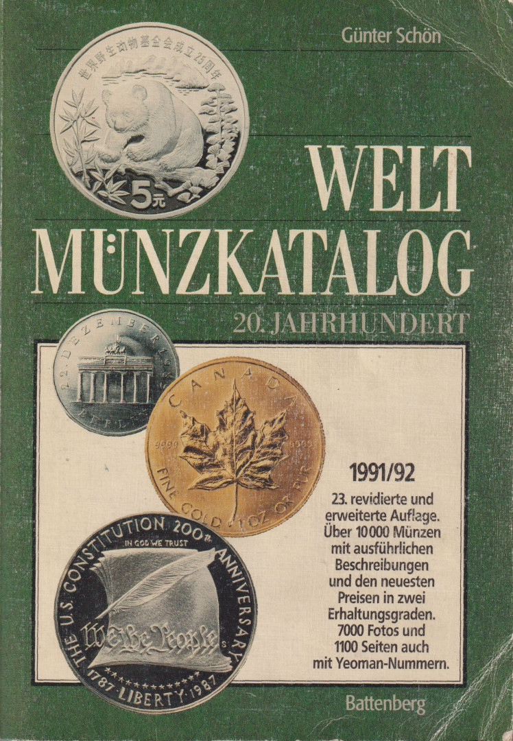 Welt Münzkatalog 20. jahrhundert