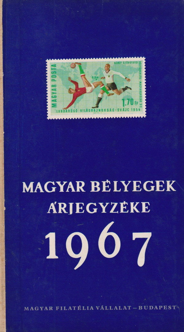 1967. Magyar Bélyegek Árjegyzéke