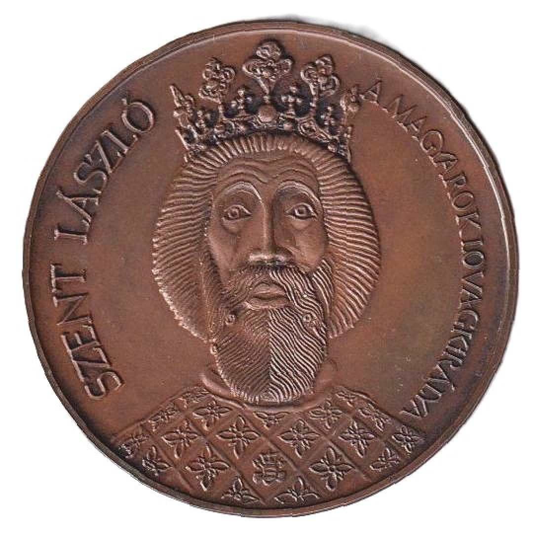 Szent László/900 éves a Somogyvári bencés apátság  Br. 42,5mm
