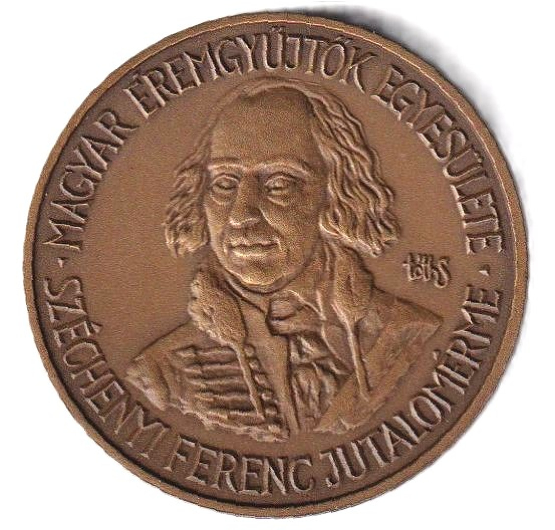 MÉE. Széchenyi Ferenc Jutalomérme Br. 42,5mm